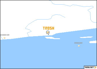 map of Trosh