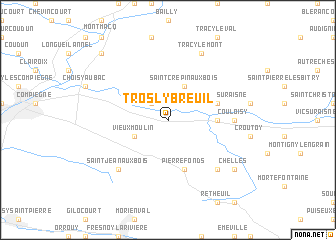 map of Trosly-Breuil