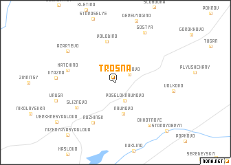 map of Trosna