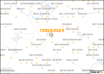 map of Trossingen