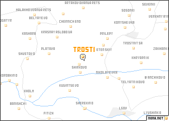 map of Trosti