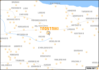 map of Trostniki