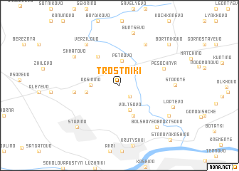 map of Trostniki