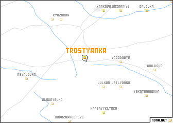 map of Trostyanka