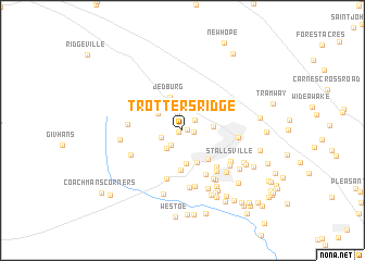 map of Trotters Ridge