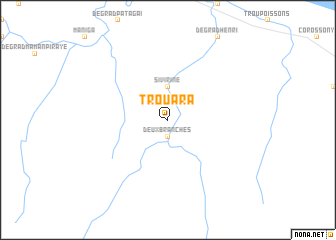 map of Trou Ara