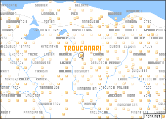 map of Trou Canari