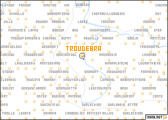 map of Trou de Bra