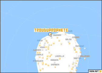 map of Trou du Prophète