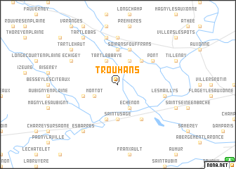 map of Trouhans