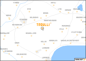 map of Troulli