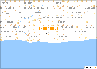 map of Trou Mahot
