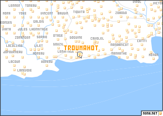 map of Trou Mahot