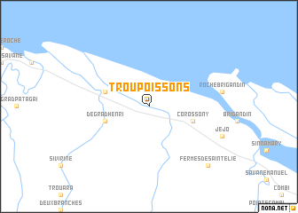 map of Trou Poissons