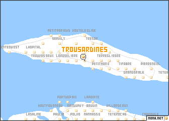 map of Trou Sardines