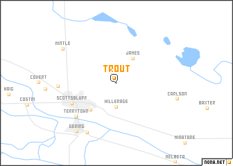 map of Trout