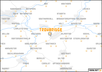 map of Trowbridge