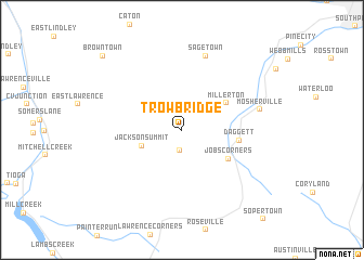 map of Trowbridge