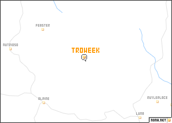 map of Troweek