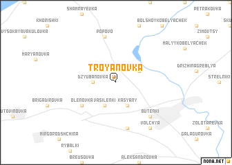 map of Troyanovka