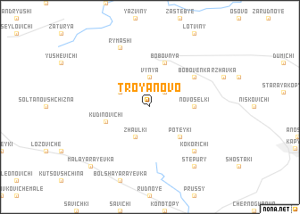 map of Troyanovo