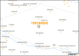 map of Troyanovo