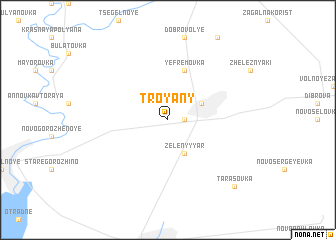 map of Troyany