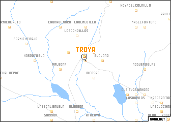 map of Troya