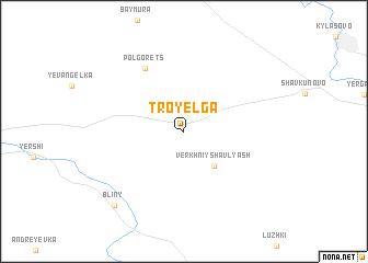 map of Troyel\