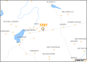 map of Troy