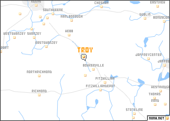 map of Troy