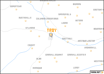 map of Troy