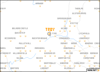 map of Troy