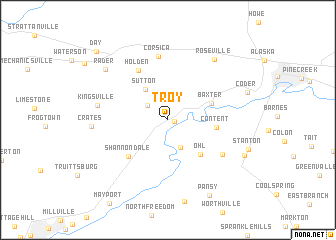 map of Troy