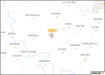 map of Troy