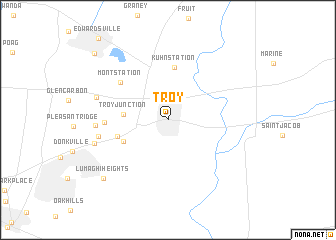 map of Troy