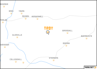 map of Troy