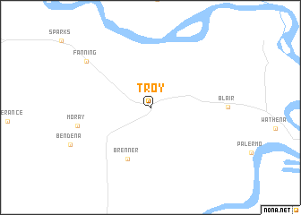 map of Troy