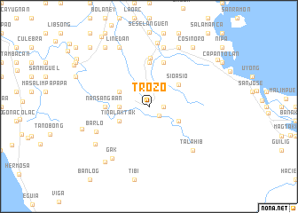 map of Trozo