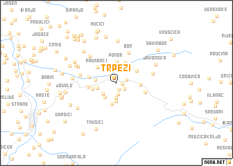 map of Trpezi