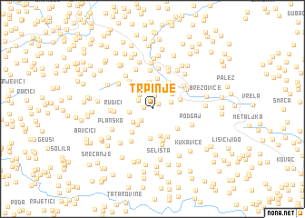 map of Trpinje