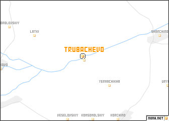 map of Trubachëvo