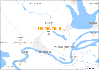 map of Trubayevka