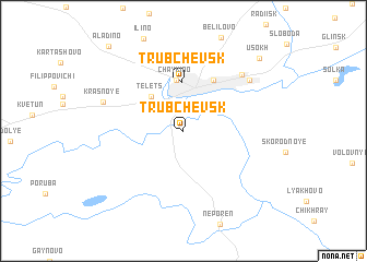 map of Trubchevsk