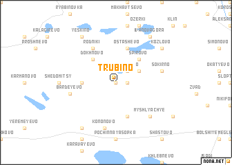 map of Trubino