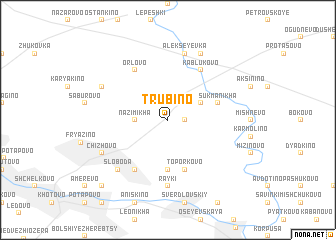 map of Trubino