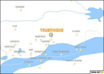 map of Trubnikovo