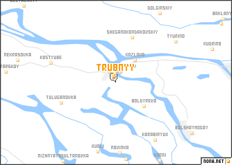 map of Trubnyy