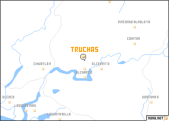 map of Truchas