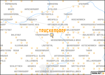 map of Truckendorf